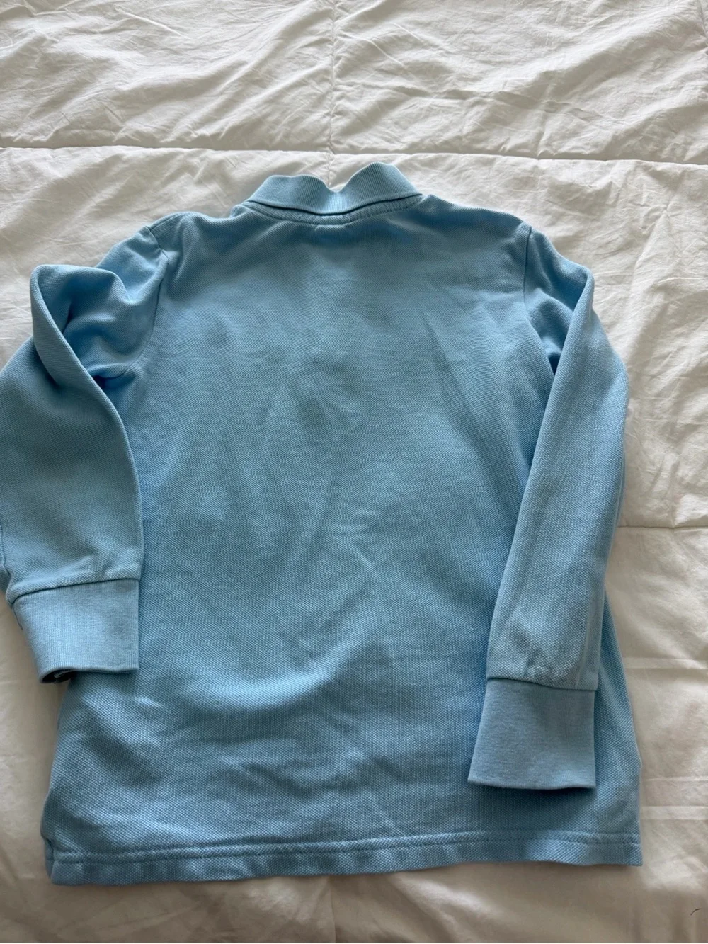 GAP Light Blue Long Sleeve Polo Top for Kids